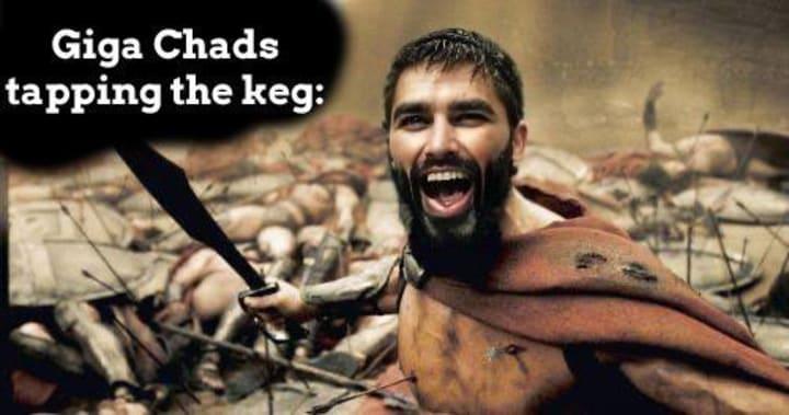 Giga Chad Keg Tap
